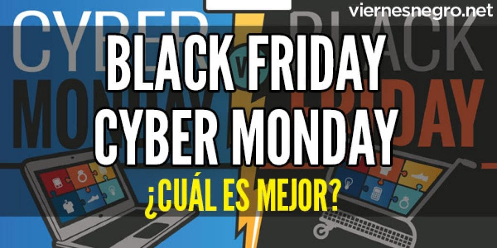 Black Friday o Cyber Monday ¿Cuándo es mejor para conseguir ofertas?