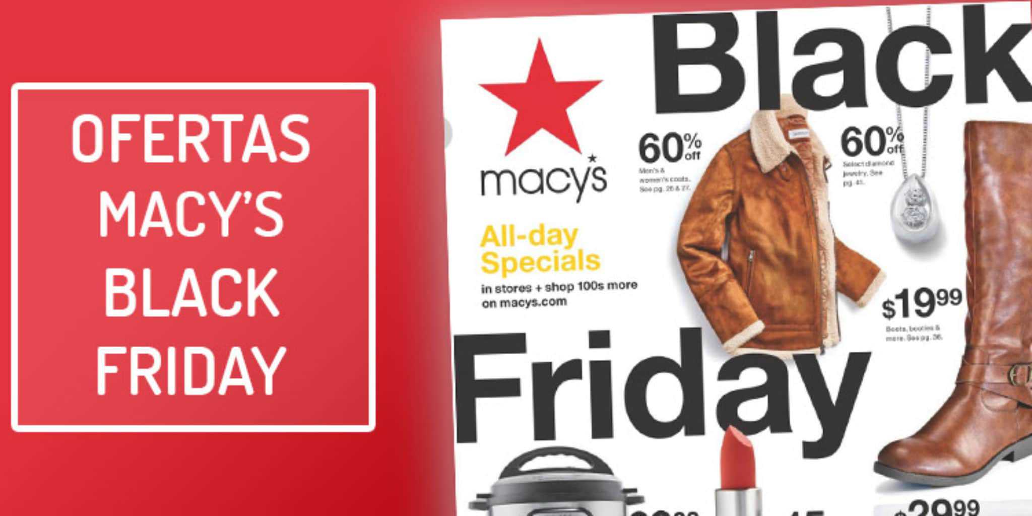 Mejores ofertas Macy's Black Friday 2023 (+ FOLLETO)