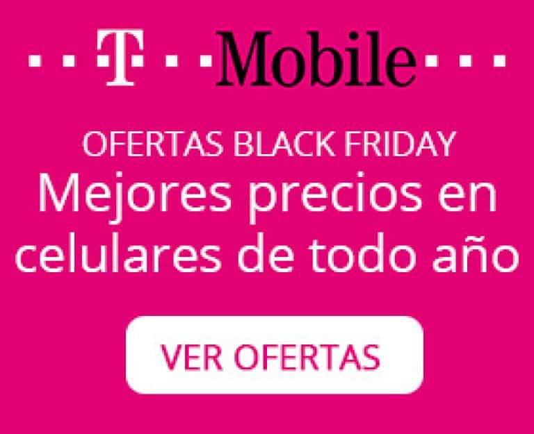TMobile Viernes Negro Ofertas en celulares TMobile Black Friday