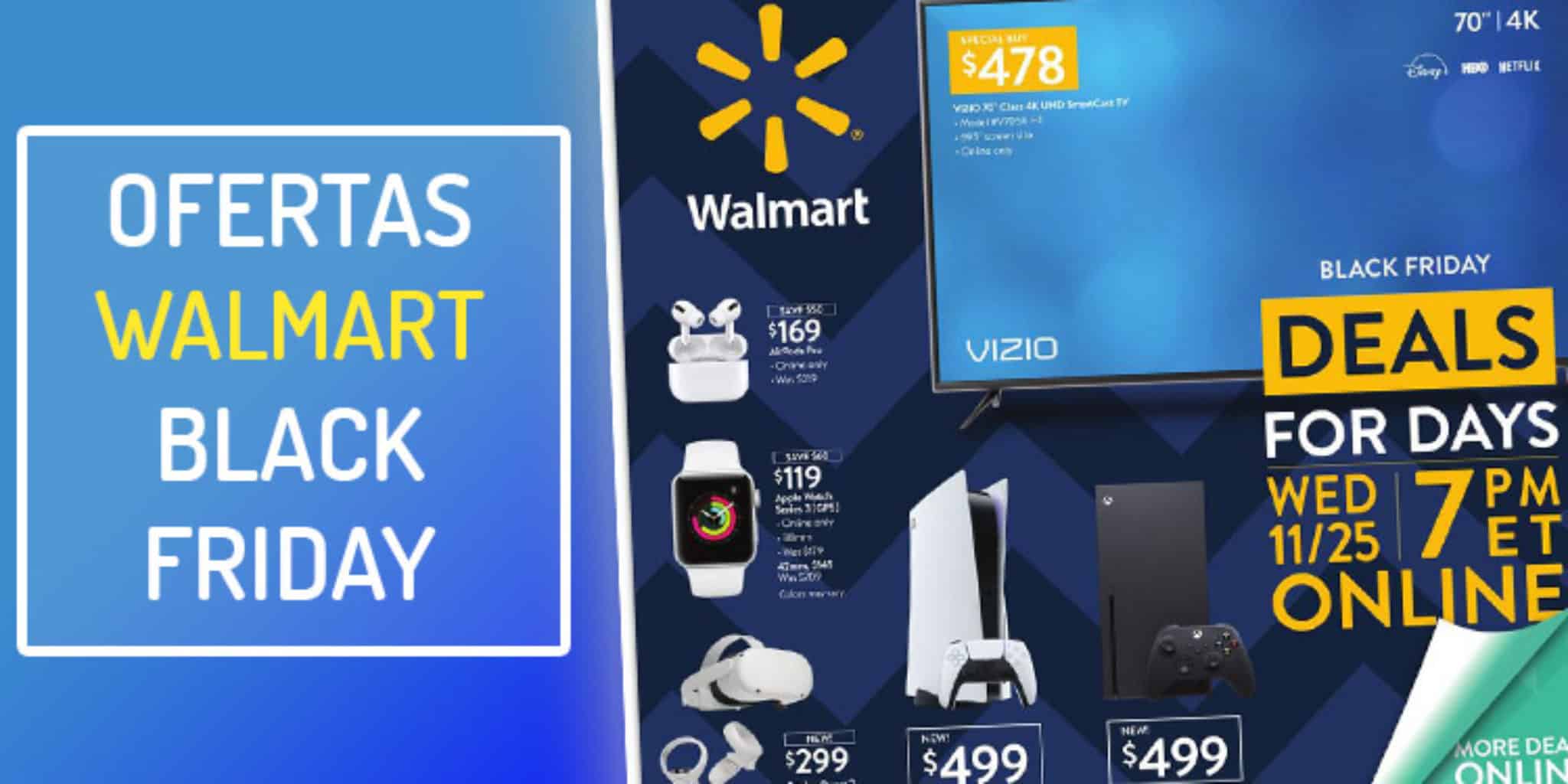 Mejores ofertas de Walmart Black Friday 2023 (+ FOLLETO)