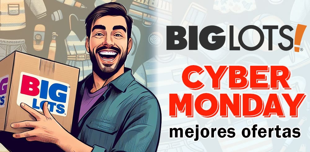 Big Lots Cyber Monday ofertas lunes cibernetico