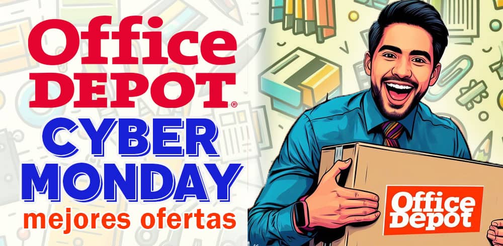 Office Depot Cyber Monday ofertas lunes cibernetico