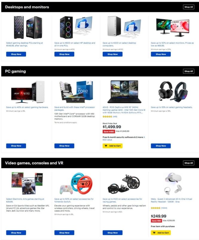 Best Buy Black Friday 2023 viernes negro ofertas folleto (10)