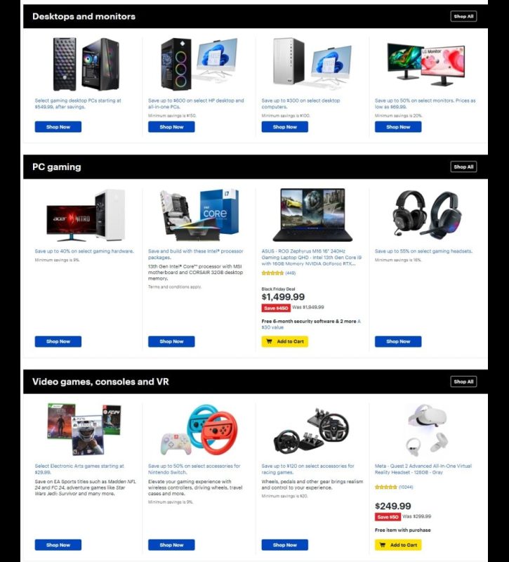 Best Buy Black Friday 2023 viernes negro ofertas folleto (10)