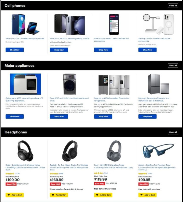 Best Buy Black Friday 2023 viernes negro ofertas folleto (11)