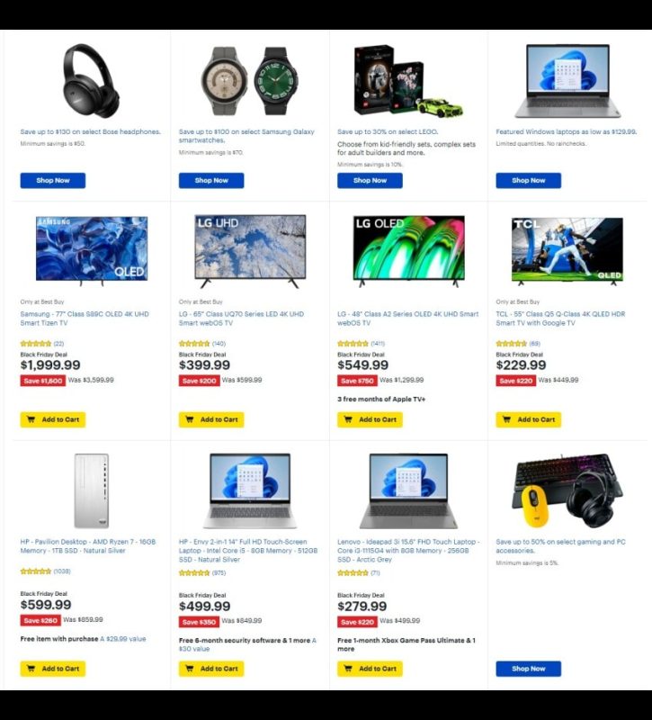 Best Buy Black Friday 2023 viernes negro ofertas folleto (2)
