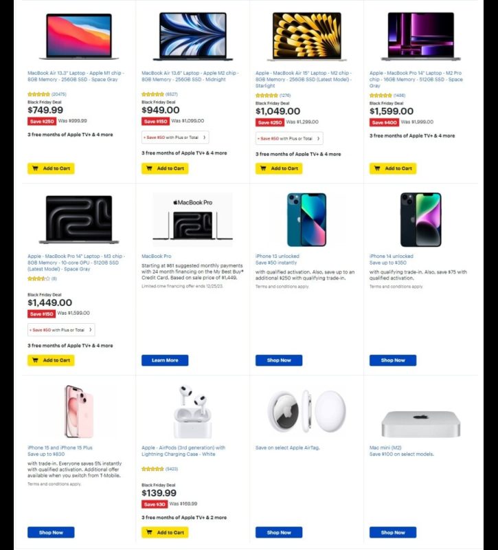 Best Buy Black Friday 2023 viernes negro ofertas folleto (8)