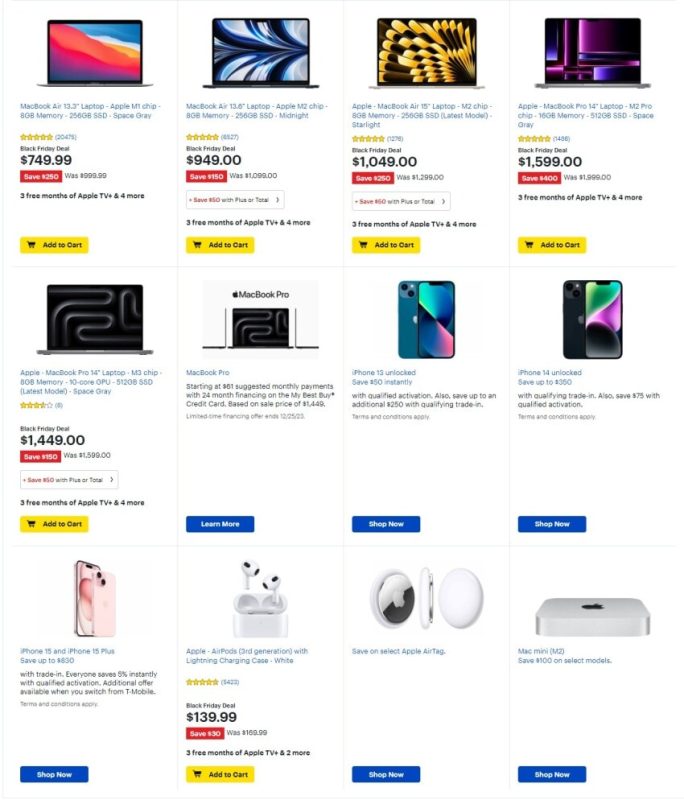 Best Buy Black Friday 2023 viernes negro ofertas folleto (8)