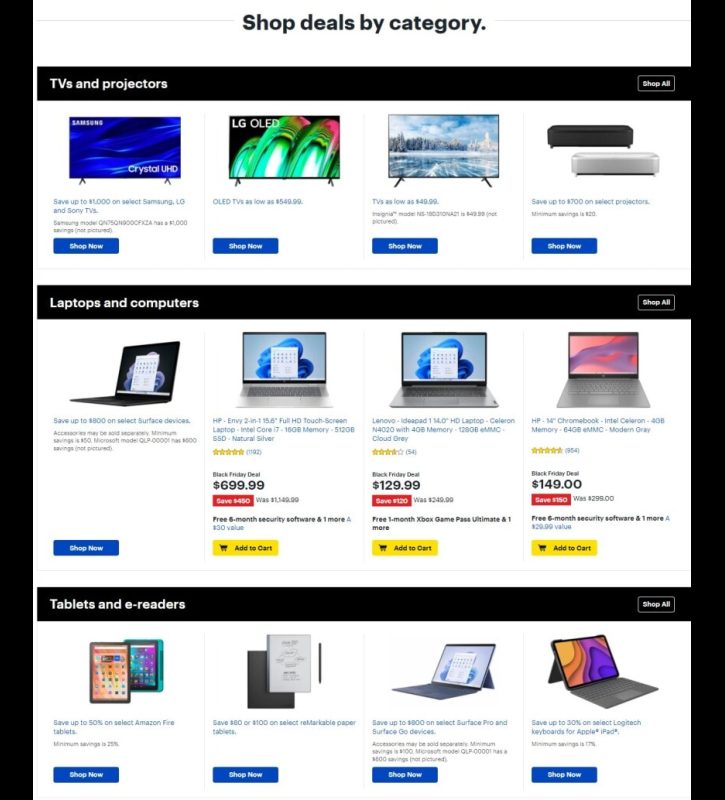 Best Buy Black Friday 2023 viernes negro ofertas folleto (9)