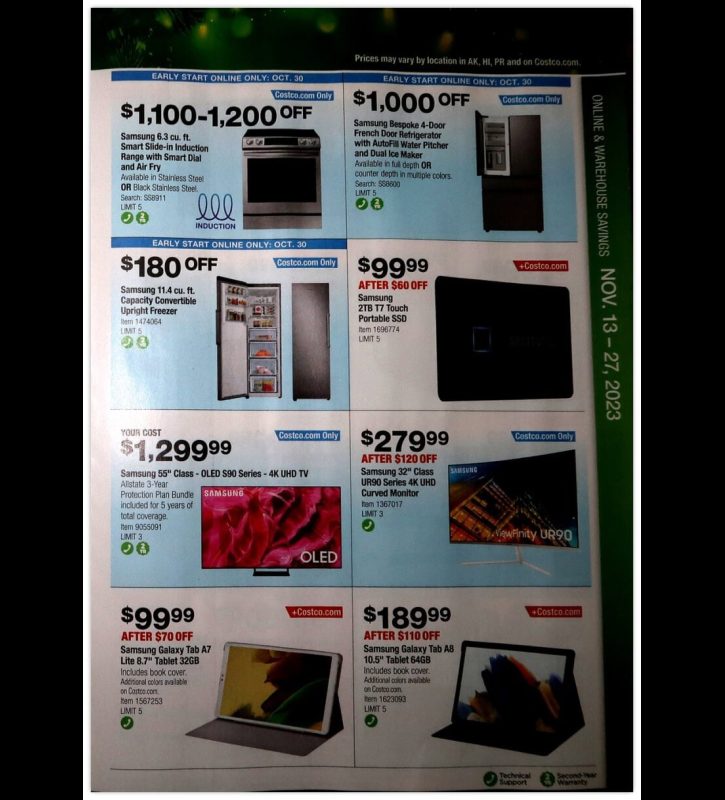 Costco Black Friday 2023 viernes negro ofertas folleto (15)