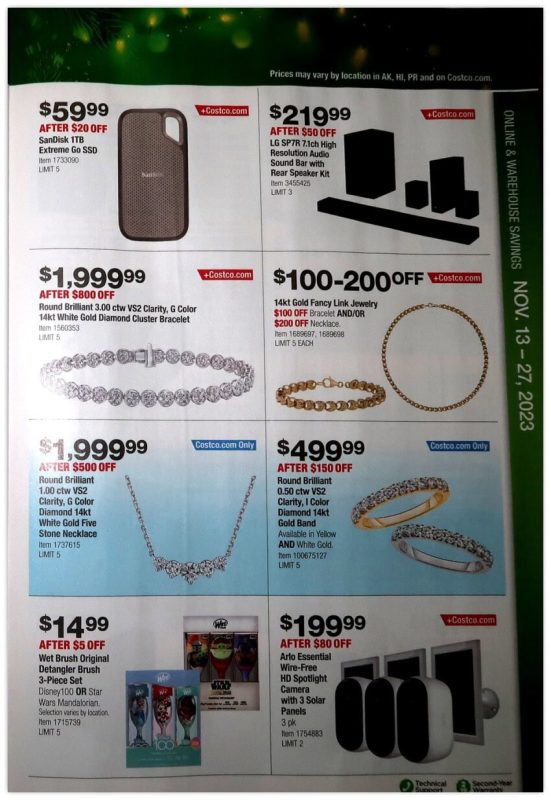 Costco Black Friday 2023 viernes negro ofertas folleto (19)