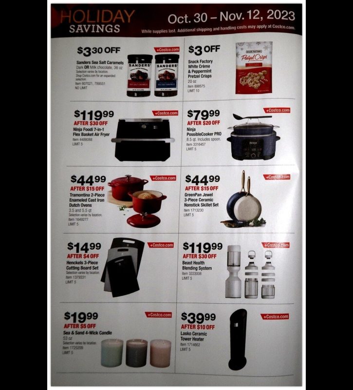 Costco Black Friday 2023 viernes negro ofertas folleto (2)