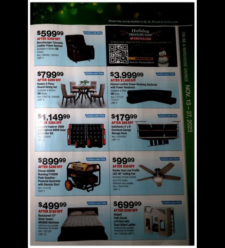 Costco Black Friday 2023 viernes negro ofertas folleto (21)