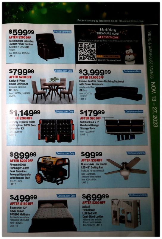 Costco Black Friday 2023 viernes negro ofertas folleto (21)