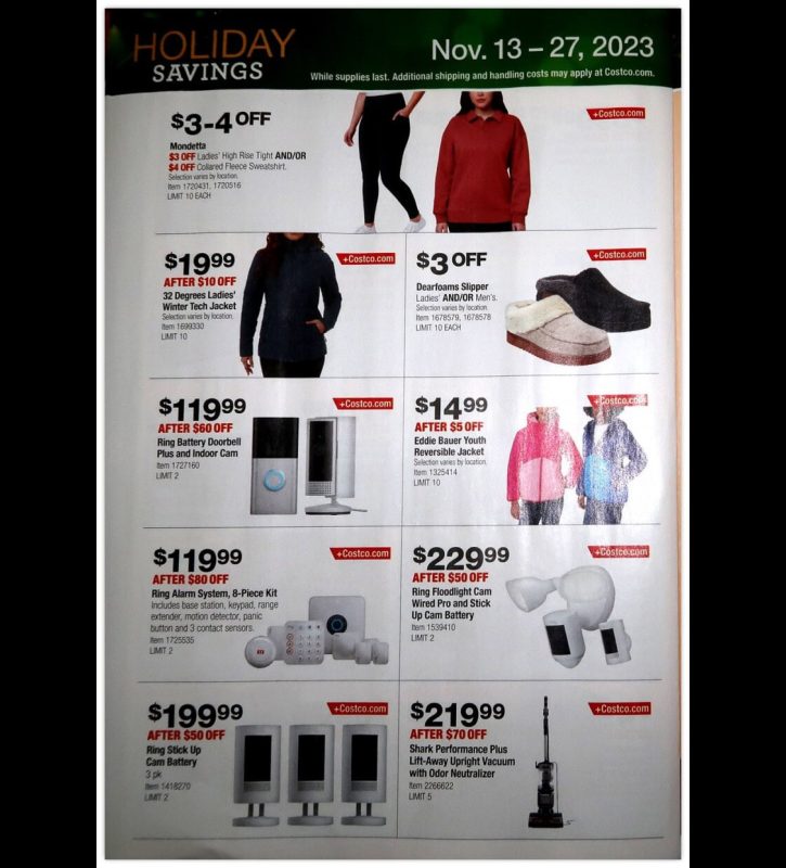 Costco Black Friday 2023 viernes negro ofertas folleto (22)