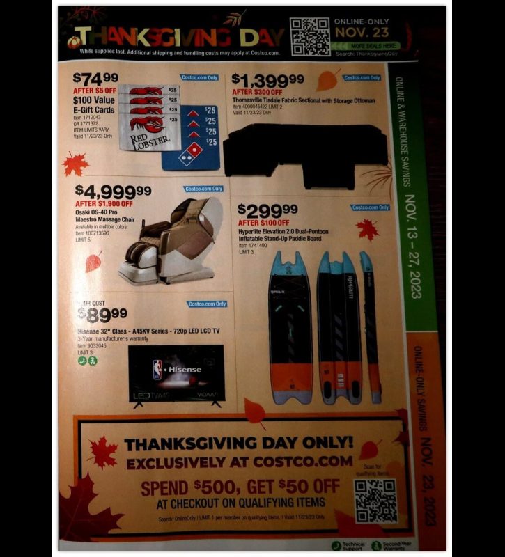 Costco Black Friday 2023 viernes negro ofertas folleto (23)