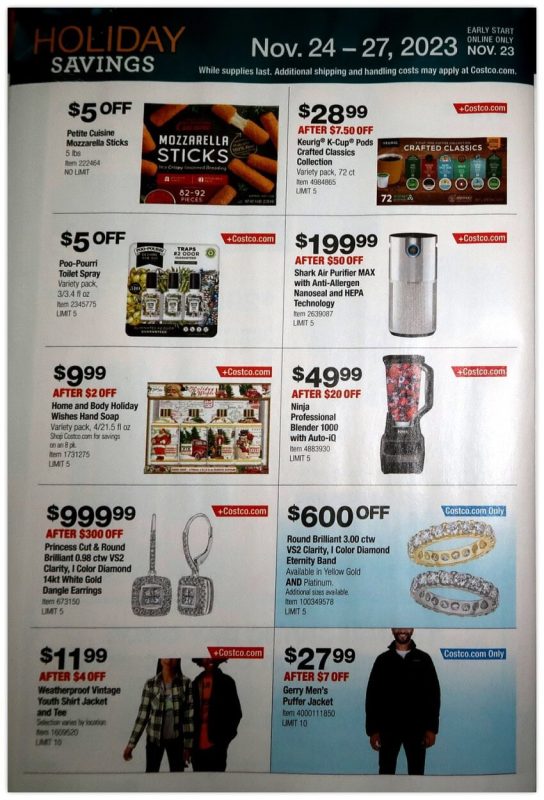 Costco Black Friday 2023 viernes negro ofertas folleto (24)