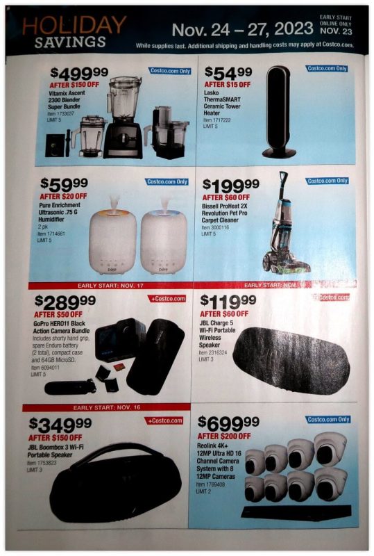 Costco Black Friday 2023 viernes negro ofertas folleto (26)