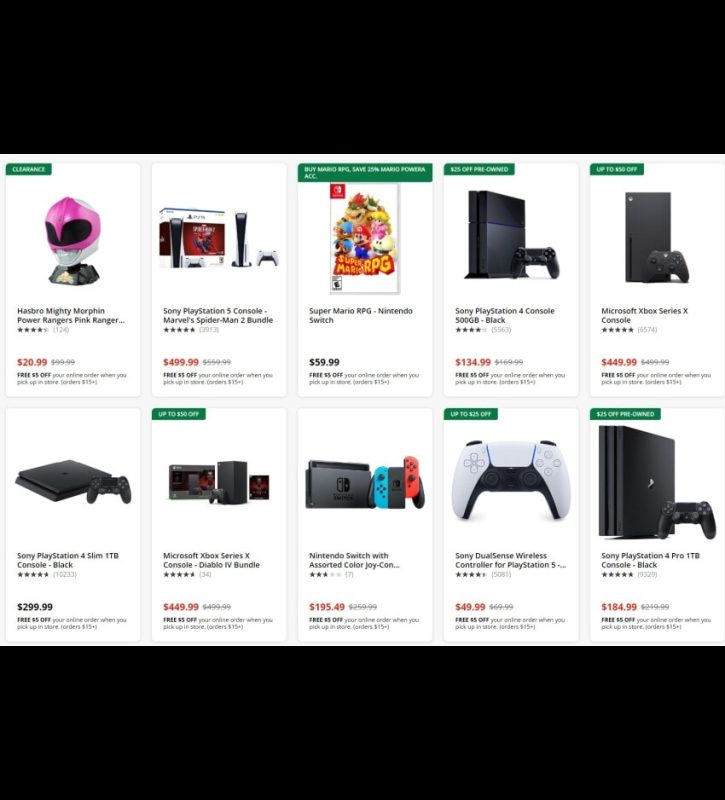 GameStop Black Friday 2023 viernes negro ofertas folleto (3)
