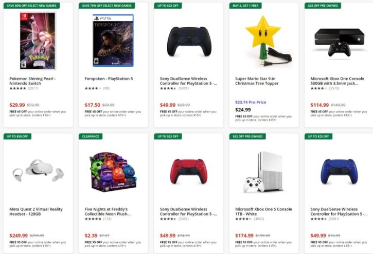 GameStop Black Friday 2023 viernes negro ofertas folleto (4)