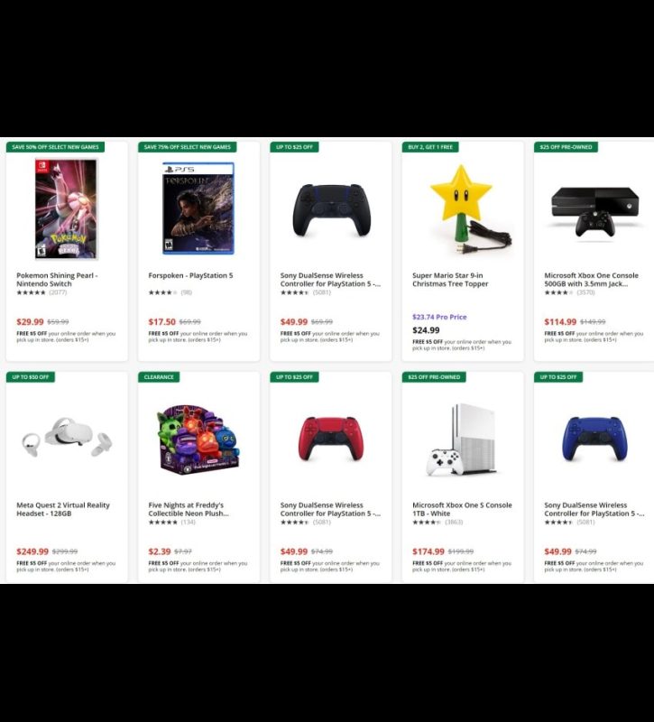 GameStop Black Friday 2023 viernes negro ofertas folleto (4)