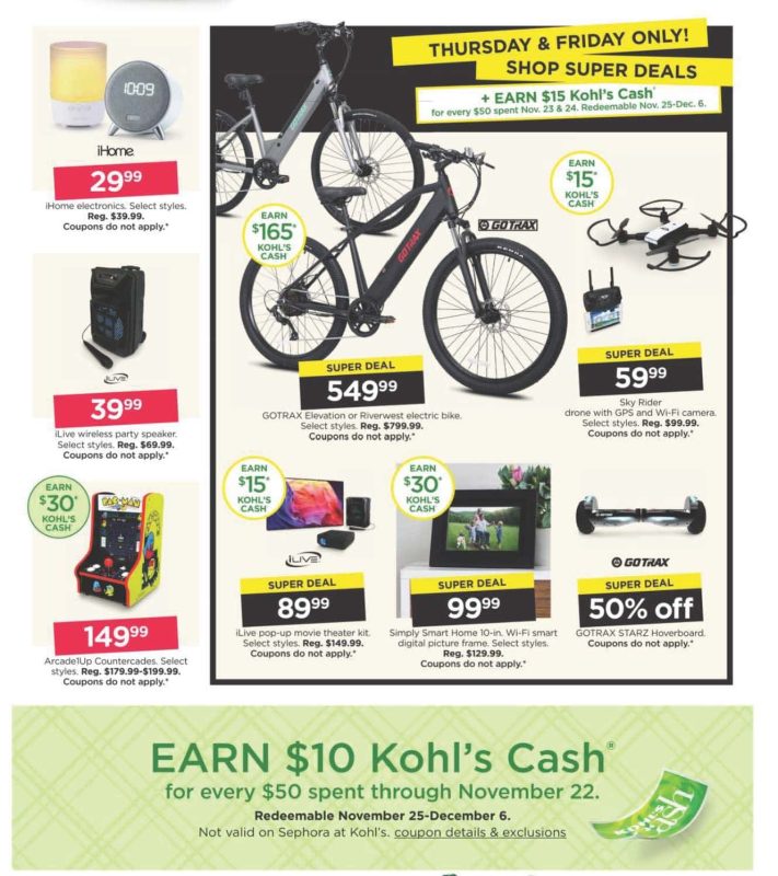 Kohls Black Friday Viernes Negro ofertas Page 06