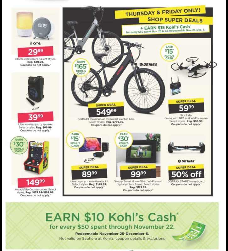 Kohls Black Friday Viernes Negro ofertas Page 06