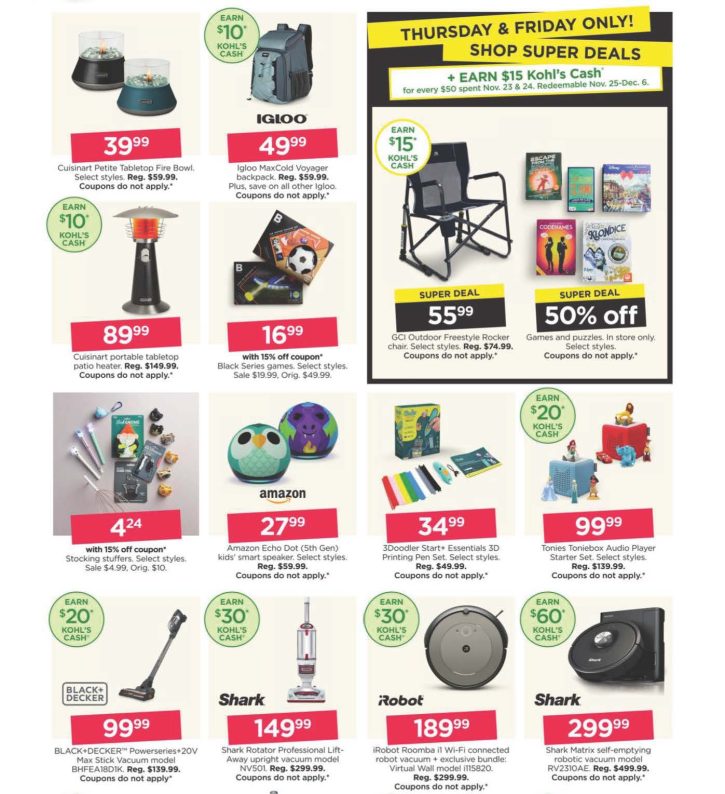 Kohls Black Friday Viernes Negro ofertas Page 12