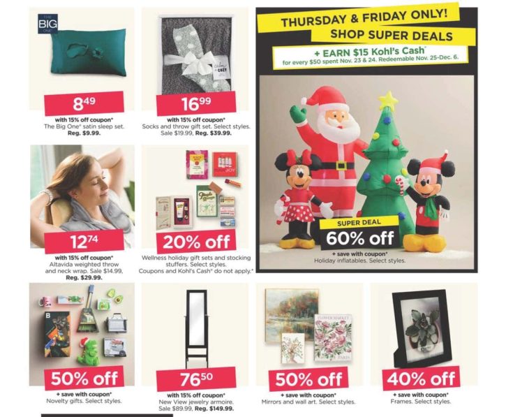 Kohls Black Friday Viernes Negro ofertas Page 21