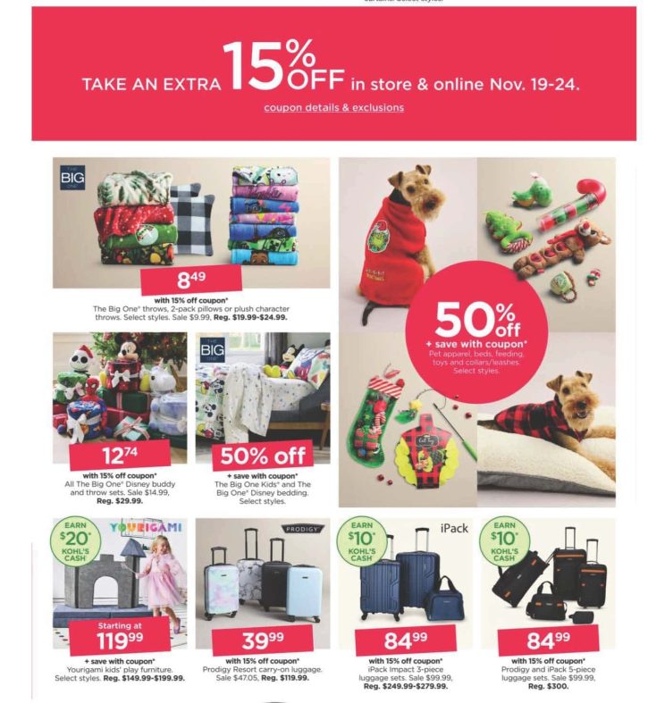 Kohls Black Friday Viernes Negro ofertas Page 24