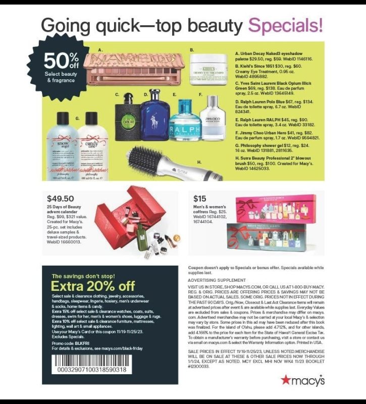 Macys Black Friday 2023 viernes negro ofertas folleto (17)