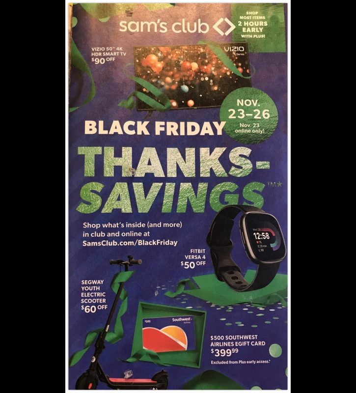 Sams Club Black Friday 2023 viernes negro ofertas folleto (1)