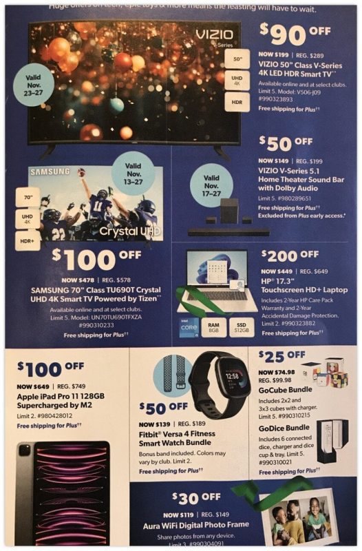 Sams Club Black Friday 2023 viernes negro ofertas folleto (2)