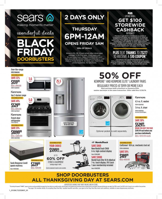 Sears Black Friday anuncio (1)