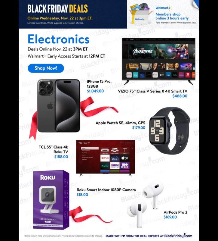 Walmart Black Friday 2023 viernes negro ofertas folleto (1)