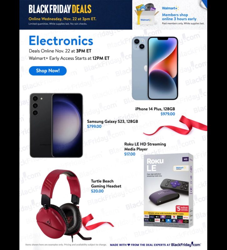 Walmart Black Friday 2023 viernes negro ofertas folleto (2)