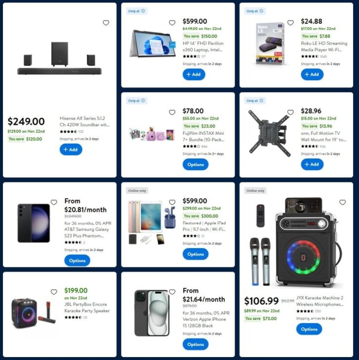 Walmart Black Friday 2023 viernes negro ofertas folleto (23)
