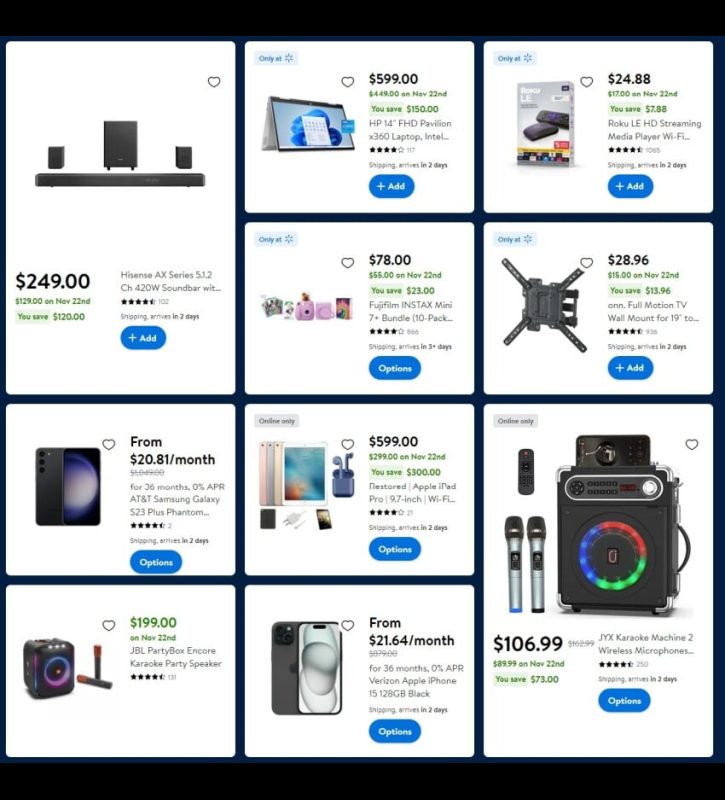 Walmart Black Friday 2023 viernes negro ofertas folleto (23)