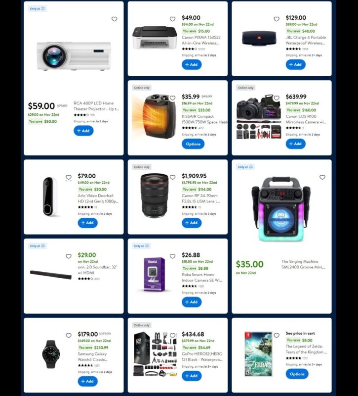 Walmart Black Friday 2023 viernes negro ofertas folleto (24)