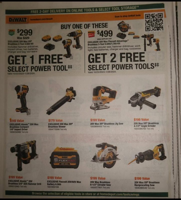 Home Depot Black Friday 2023 viernes negro ofertas folleto (11)