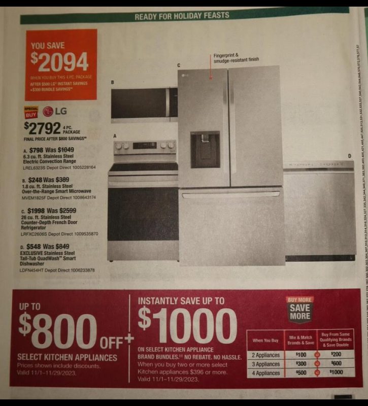 Home Depot Black Friday 2023 viernes negro ofertas folleto (23)