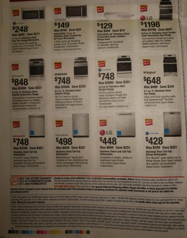 Home Depot Black Friday 2023 viernes negro ofertas folleto (24)