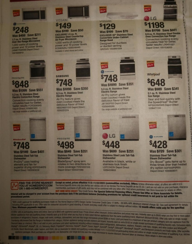 Home Depot Black Friday 2023 viernes negro ofertas folleto (24)