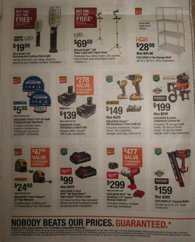 Home Depot Black Friday 2023 viernes negro ofertas folleto (28)