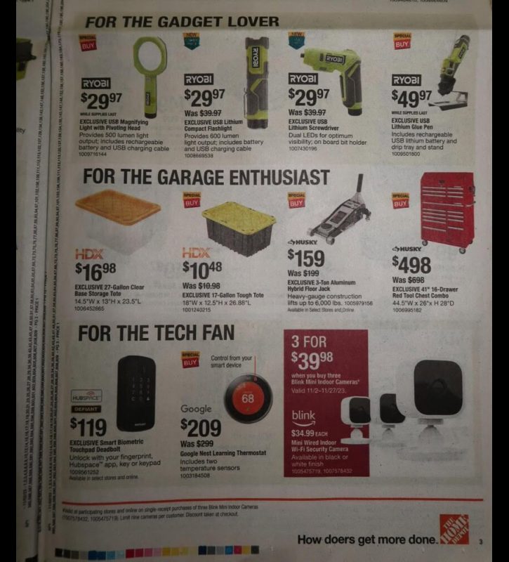 Home Depot Black Friday 2023 viernes negro ofertas folleto (6)