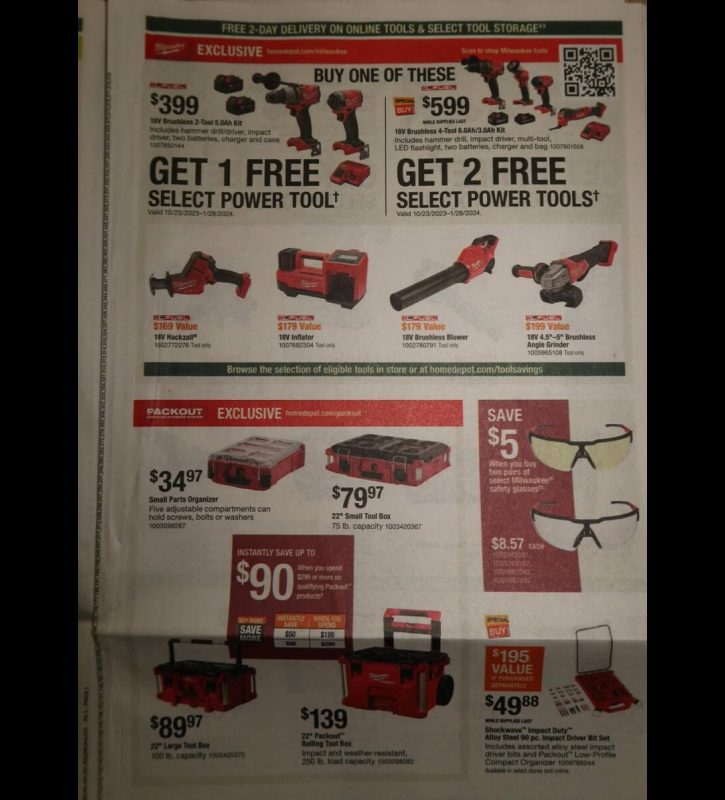 Home Depot Black Friday 2023 viernes negro ofertas folleto (9)