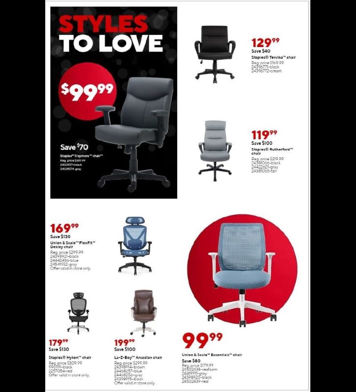 Staples Black Friday 2023 viernes negro ofertas folleto (10)