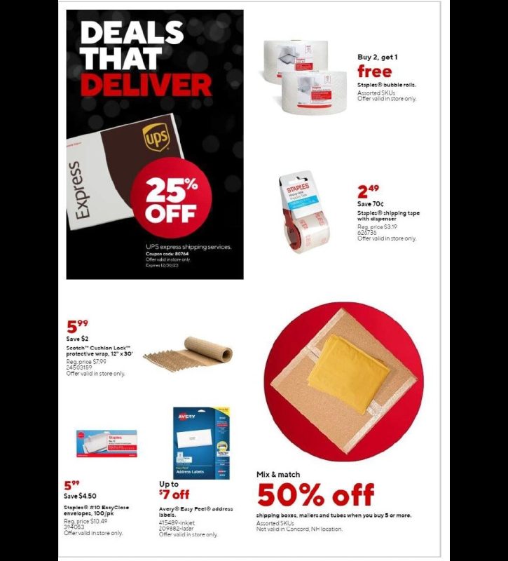 Staples Black Friday 2023 viernes negro ofertas folleto (11)