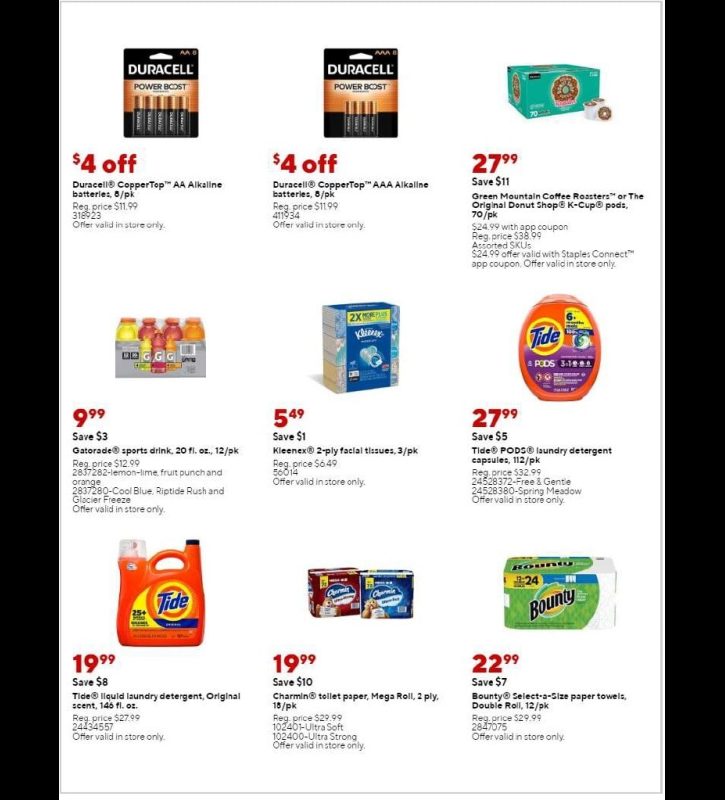 Staples Black Friday 2023 viernes negro ofertas folleto (14)