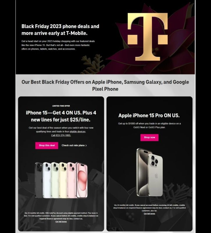 T Mobile Black Friday 2023 viernes negro ofertas folleto (1)